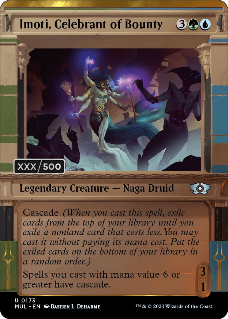 Imoti, Celebrant of Bounty (Serialized) [Multiverse Legends] | Devastation Store