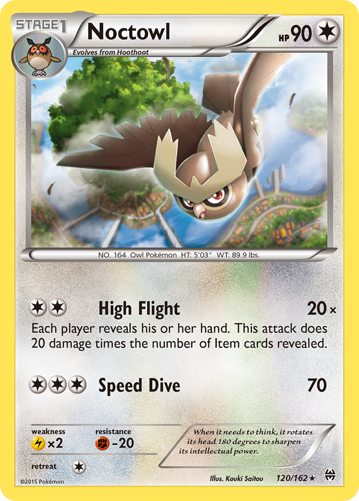 Noctowl (120/162) [XY: BREAKthrough] | Devastation Store