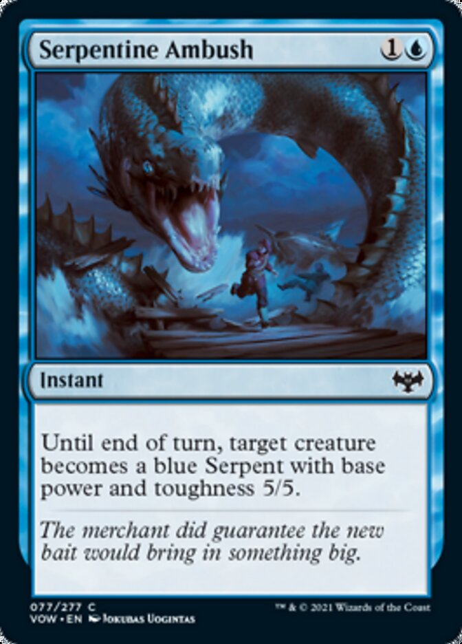 Serpentine Ambush [Innistrad: Crimson Vow] | Devastation Store
