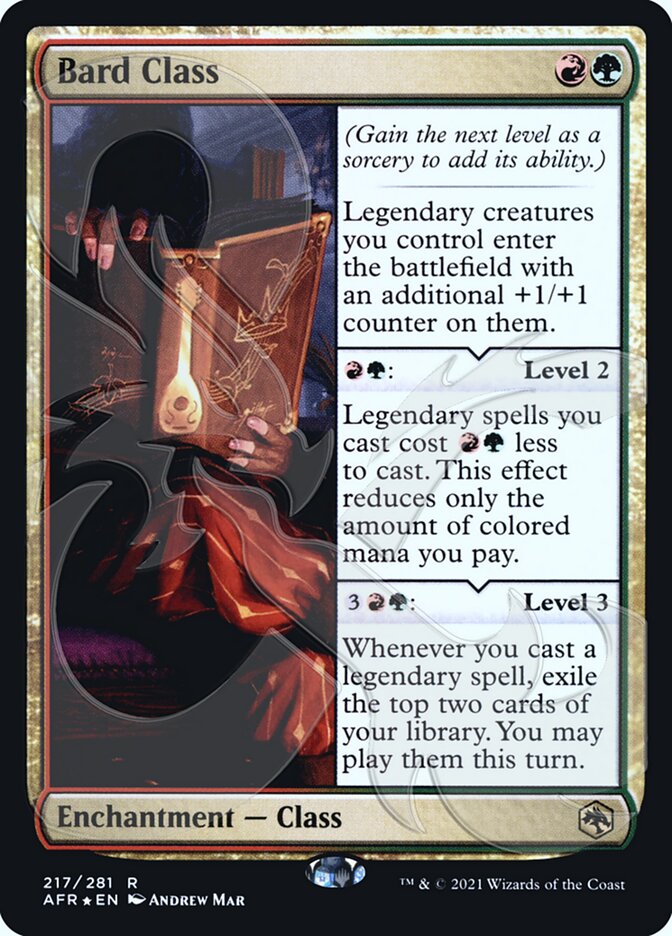Bard Class (Ampersand Promo) [Dungeons & Dragons: Adventures in the Forgotten Realms Promos] | Devastation Store