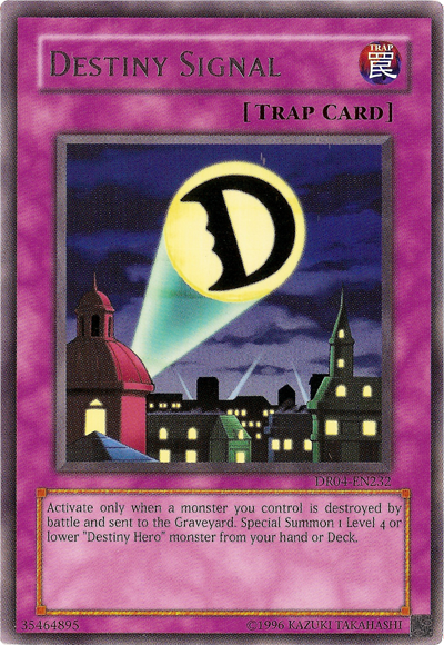 Destiny Signal [DR04-EN232] Rare | Devastation Store