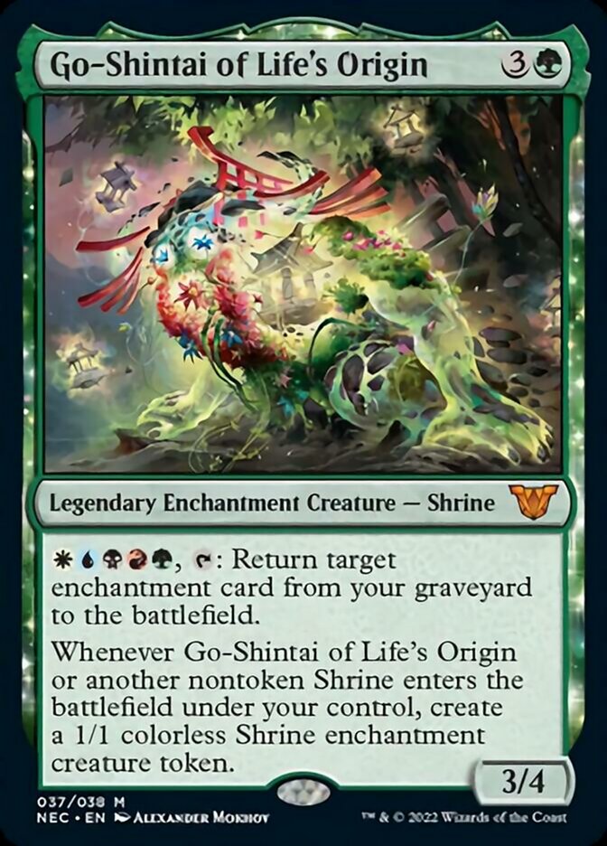 Go-Shintai of Life's Origin [Kamigawa: Neon Dynasty Commander] | Devastation Store