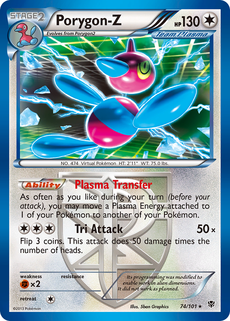 Porygon-Z (74/101) [Black & White: Plasma Blast] | Devastation Store