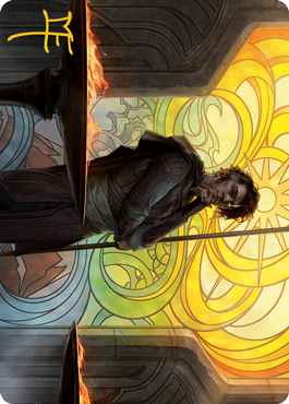 Garth One-Eye Art Card (Gold-Stamped Signature) [Modern Horizons 2 Art Series] | Devastation Store