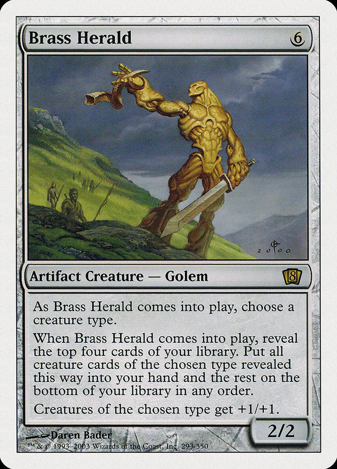 Brass Herald [Eighth Edition] - Devastation Store | Devastation Store