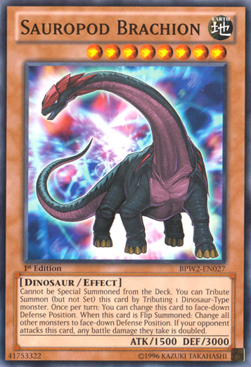 Sauropod Brachion [BPW2-EN027] Common | Devastation Store