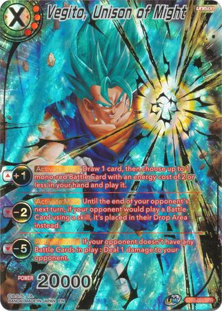 Vegito, Unison of Might (SPR) (BT10-003) [Rise of the Unison Warrior 2nd Edition] | Devastation Store