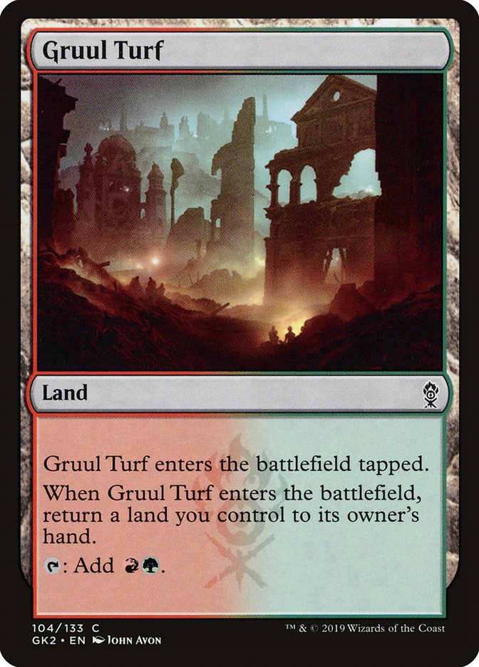 Gruul Turf [Ravnica Allegiance Guild Kit] | Devastation Store