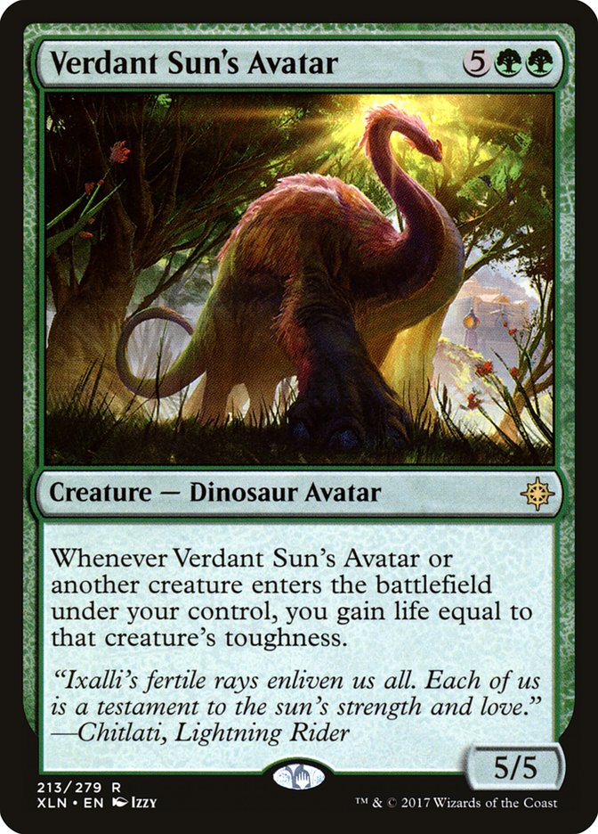 Verdant Sun's Avatar [Ixalan] | Devastation Store