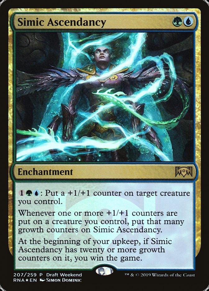 Simic Ascendancy (Draft Weekend) [Ravnica Allegiance Promos] | Devastation Store