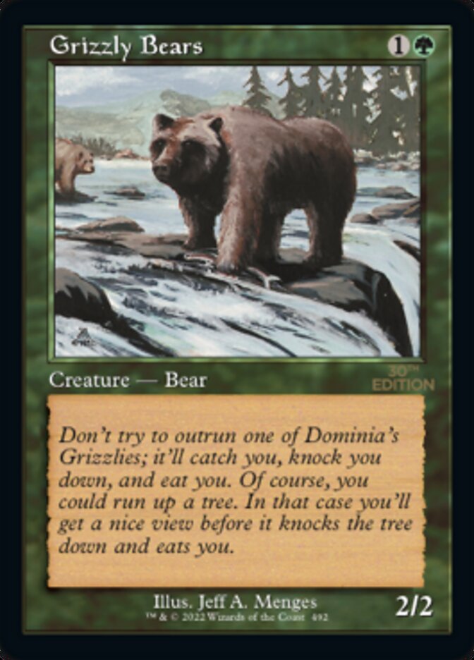 Grizzly Bears (Retro) [30th Anniversary Edition] | Devastation Store