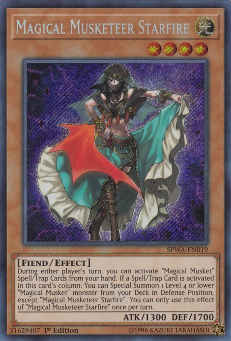 Magical Musketeer Starfire [SPWA-EN019] Secret Rare | Devastation Store