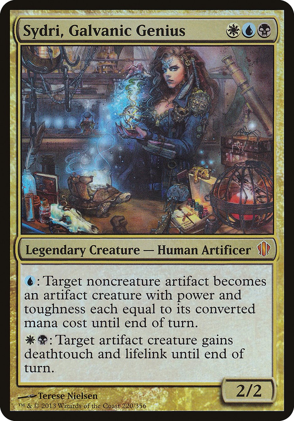 Sydri, Galvanic Genius (Oversized) [Commander 2013 Oversized] | Devastation Store