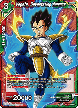 Vegeta, Devastating Alliance (BT14-144) [Cross Spirits] | Devastation Store
