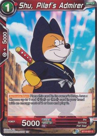 Shu, Pilaf's Admirer [BT10-021] | Devastation Store