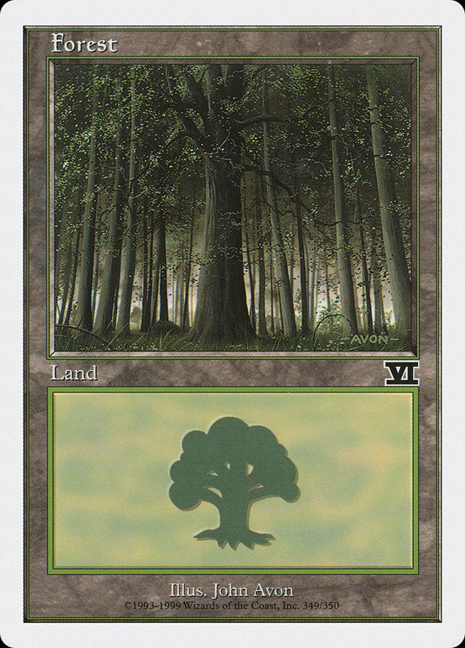 Forest (349) [Classic Sixth Edition] - Devastation Store | Devastation Store