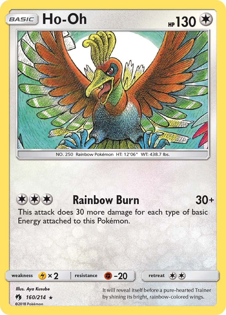 Ho-Oh (160/214) [Sun & Moon: Lost Thunder] | Devastation Store