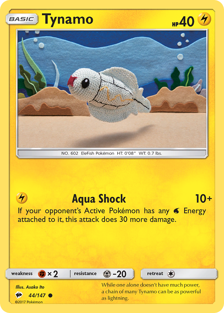 Tynamo (44/147) [Sun & Moon: Burning Shadows] | Devastation Store