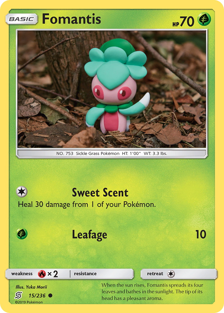Fomantis (15/236) [Sun & Moon: Unified Minds] | Devastation Store