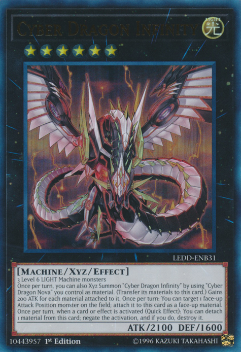 Cyber Dragon Infinity [LEDD-ENB31] Ultra Rare | Devastation Store