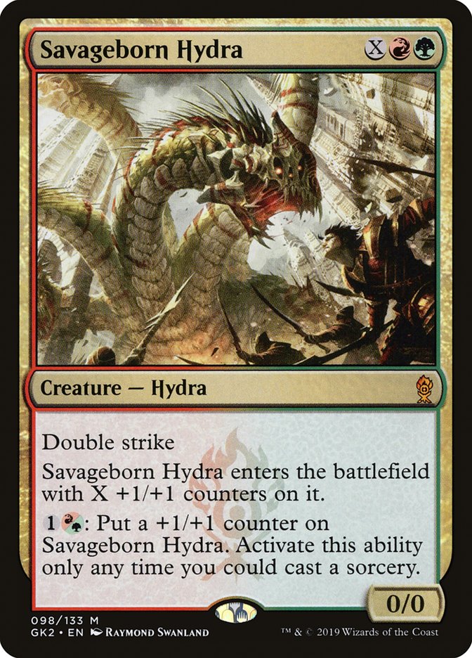 Savageborn Hydra [Ravnica Allegiance Guild Kit] | Devastation Store