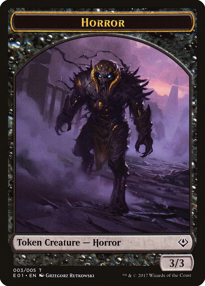 Horror [Archenemy: Nicol Bolas Tokens] - Devastation Store | Devastation Store