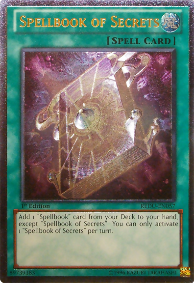 Spellbook of Secrets [REDU-EN057] Ultimate Rare | Devastation Store