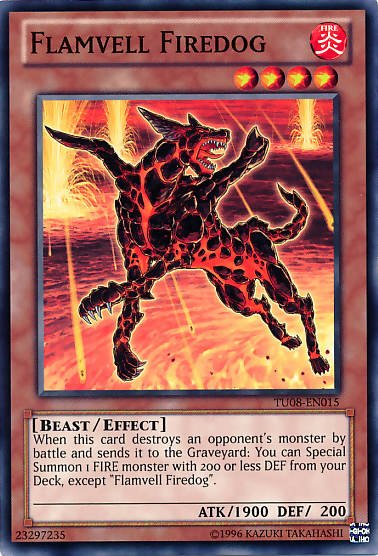 Flamvell Firedog [TU08-EN015] Common | Devastation Store