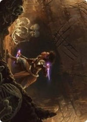 Dogged Pursuit Art Card [Kaldheim: Art Series] | Devastation Store