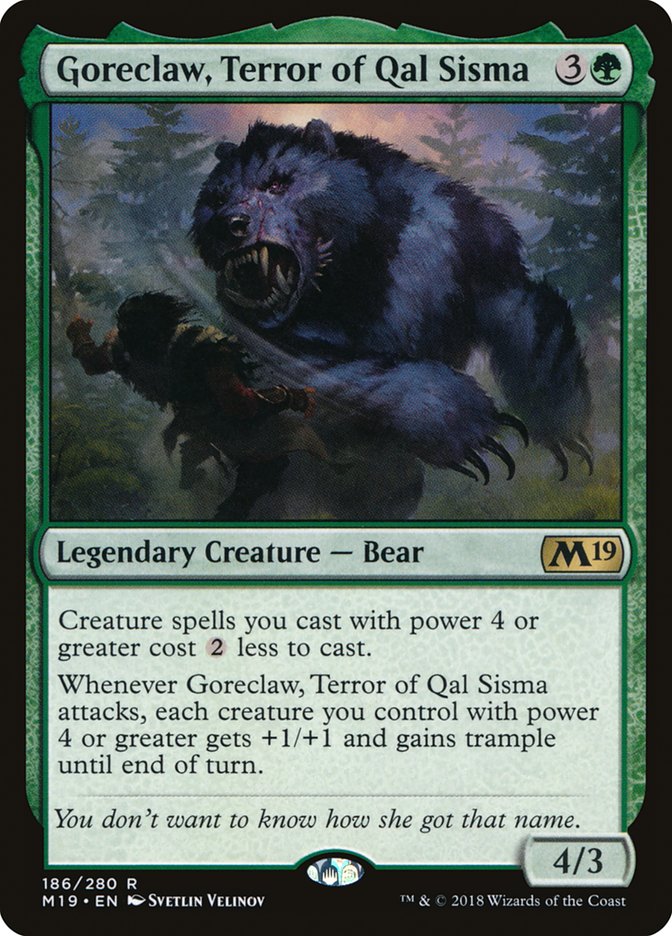 Goreclaw, Terror of Qal Sisma [Core Set 2019] - Devastation Store | Devastation Store