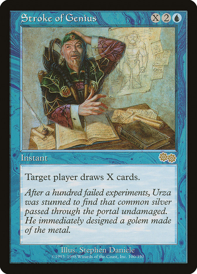 Stroke of Genius [Urza's Saga] - Devastation Store | Devastation Store