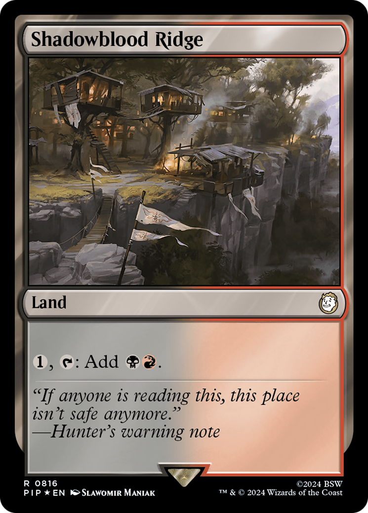 Shadowblood Ridge (Surge Foil) [Fallout] | Devastation Store