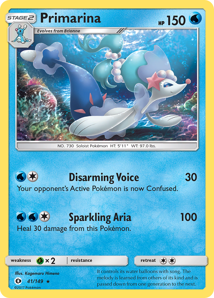 Primarina (41/149) [Sun & Moon: Base Set] | Devastation Store