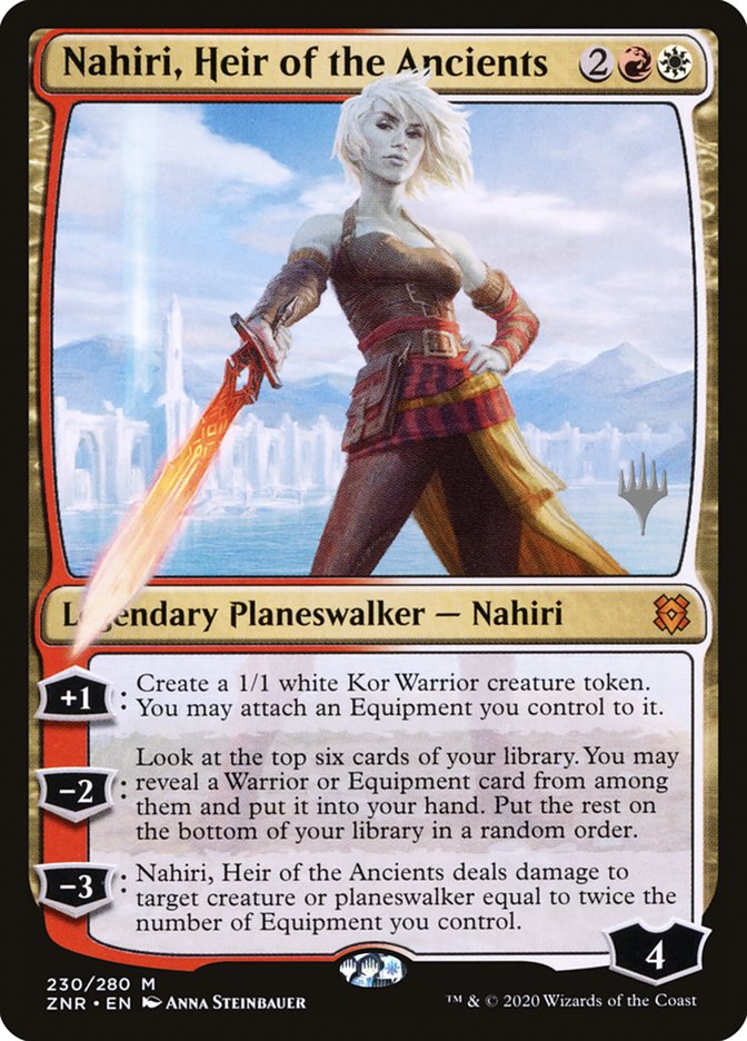 Nahiri, Heir of the Ancients (Promo Pack) [Zendikar Rising Promos] | Devastation Store