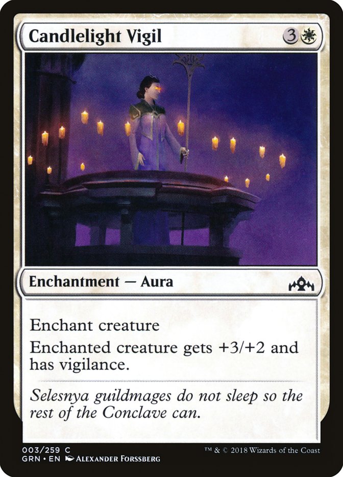 Candlelight Vigil [Guilds of Ravnica] | Devastation Store