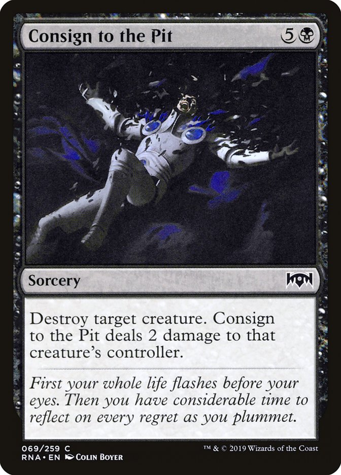 Consign to the Pit [Ravnica Allegiance] | Devastation Store