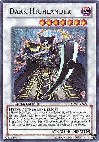 Dark Highlander [YF01-EN001] Ultra Rare | Devastation Store