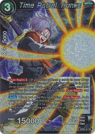 Time Patrol Trunks (Foil) (EX02-01) [Dark Demon's Villains] | Devastation Store