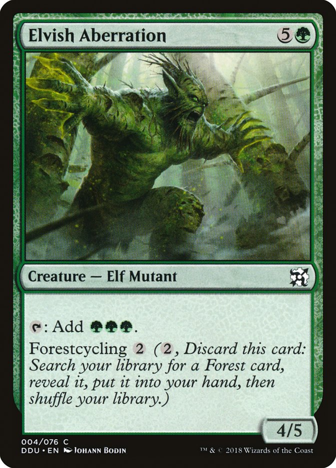 Elvish Aberration [Duel Decks: Elves vs. Inventors] - Devastation Store | Devastation Store