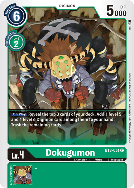 Dokugumon [BT3-051] [Release Special Booster Ver.1.5] | Devastation Store