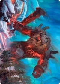 Quakebringer Art Card [Kaldheim: Art Series] | Devastation Store