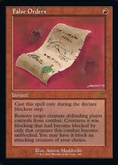 False Orders (Retro) [30th Anniversary Edition] | Devastation Store