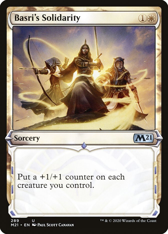 Basri's Solidarity (Showcase) [Core Set 2021] | Devastation Store