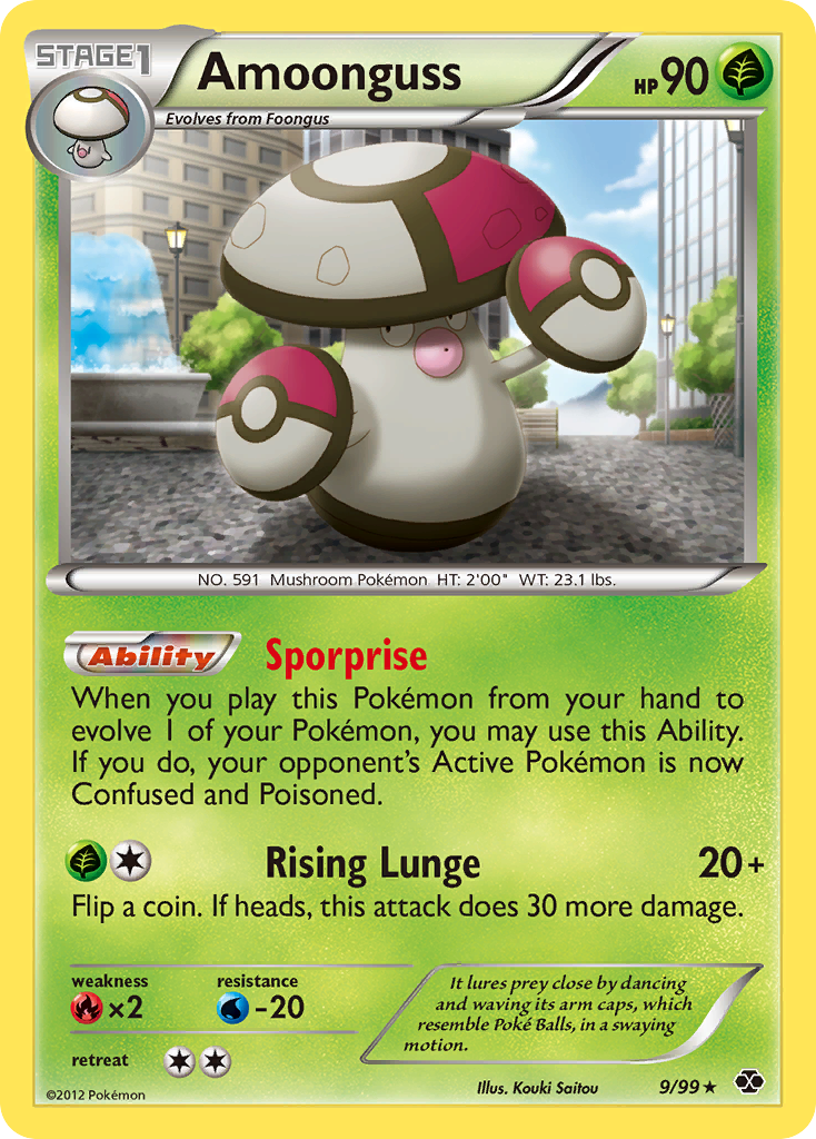 Amoonguss (9/99) [Black & White: Next Destinies] | Devastation Store