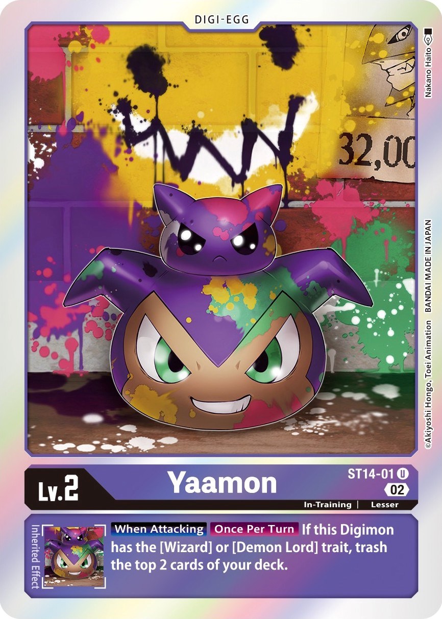 Yaamon [ST14-01] [Starter Deck: Beelzemon Advanced Deck Set] | Devastation Store