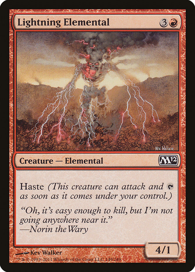 Lightning Elemental [Magic 2012] | Devastation Store