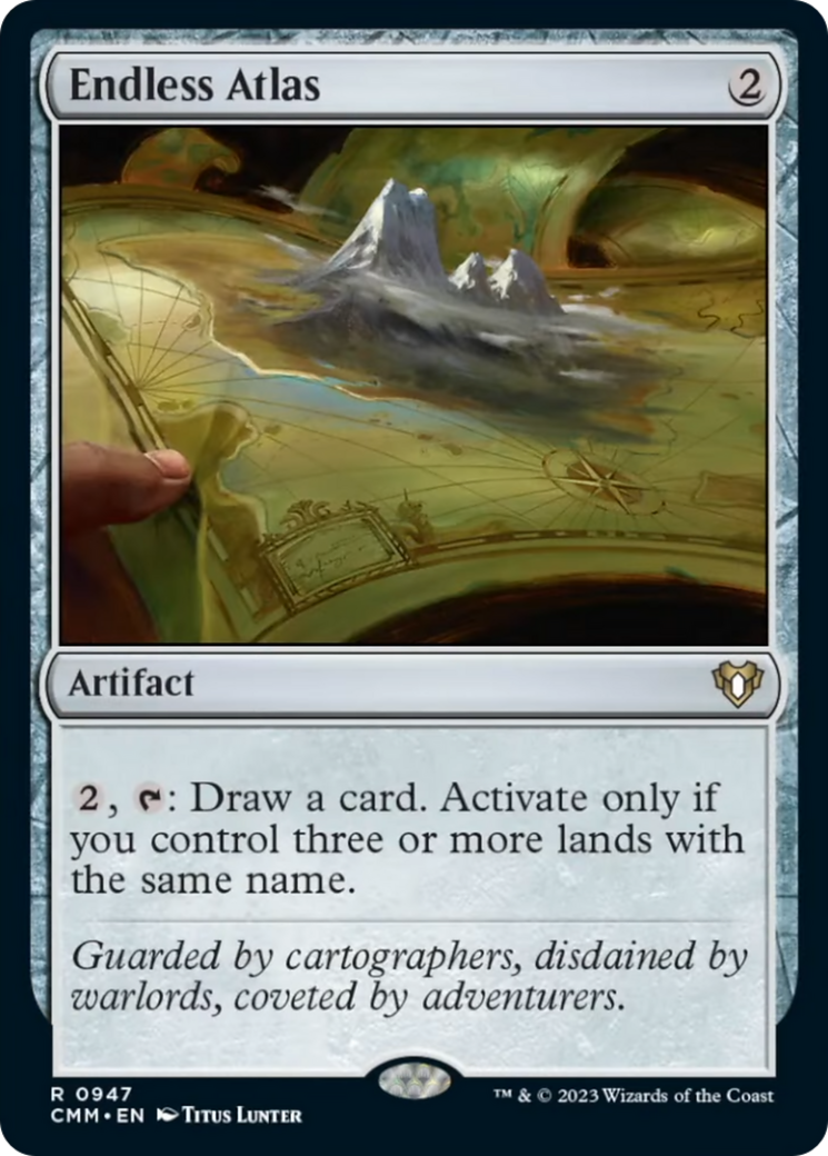 Endless Atlas [Commander Masters] | Devastation Store