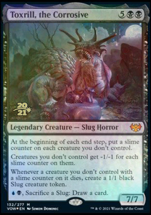 Toxrill, the Corrosive [Innistrad: Crimson Vow Prerelease Promos] | Devastation Store