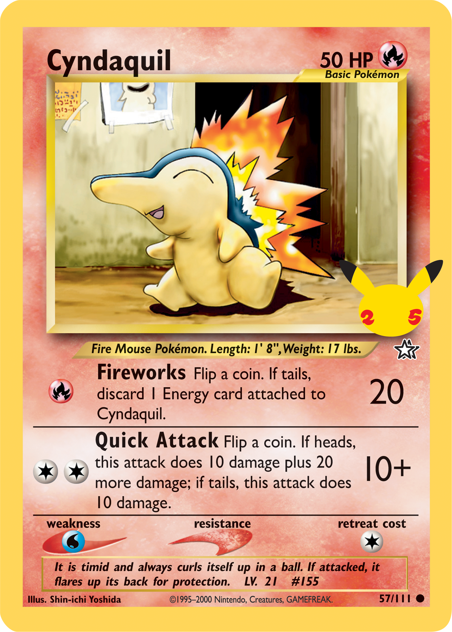 Cyndaquil (57/111) [First Partner Pack] | Devastation Store