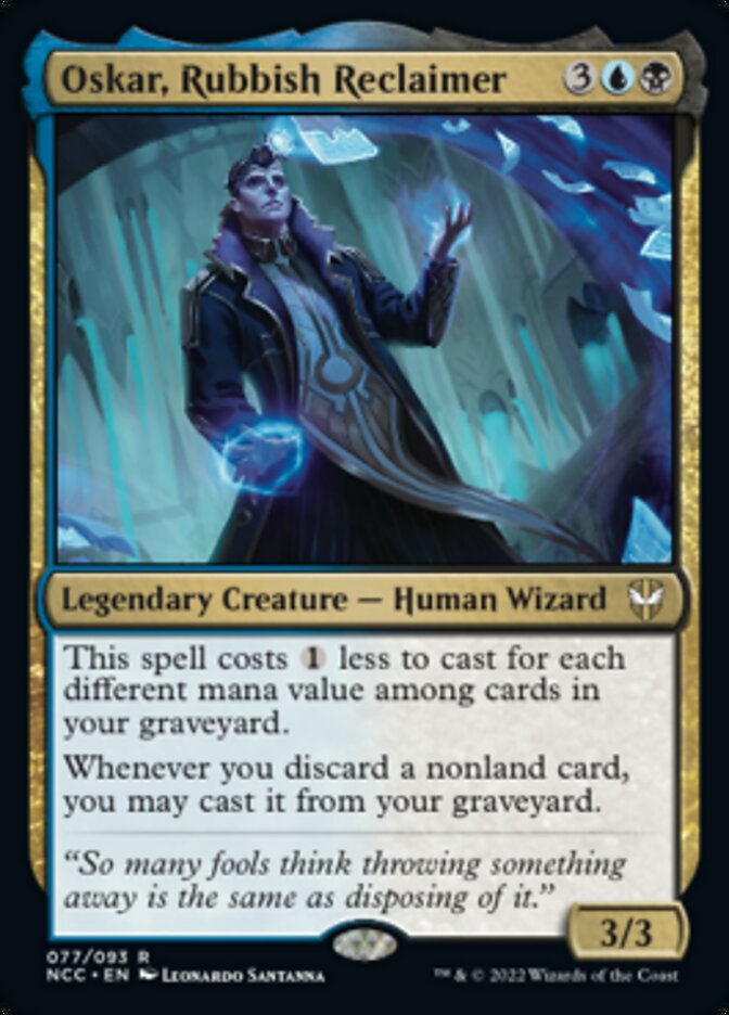 Oskar, Rubbish Reclaimer [Streets of New Capenna Commander] | Devastation Store